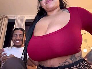 BIG TIT BBW Squirts HARD On Lil D's COCK