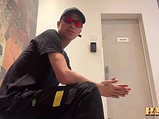 Paying debt by eating her massive pussy!