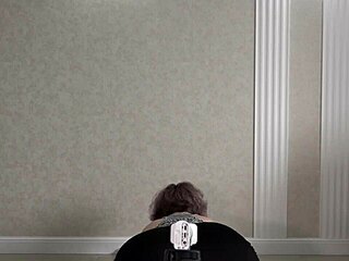 Big ass mature wife tries panties shorts for lover's eyes!