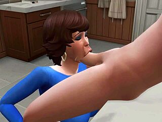 pamela's perfect christmas huge tits monster cock blowjob creampie!