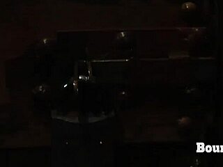 curvy lesbian slave bound outdoors feels domination rush