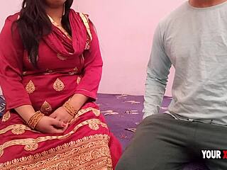 Chubby Indian Stepmom's Horny Cheating Fuck Leaves Her Pregnant With Tits Bouncing