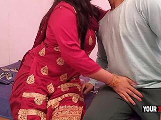 Chubby Indian Stepmom's Horny Cheating Fuck Leaves Her Pregnant With Tits Bouncing