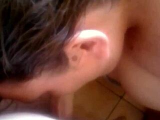 humiliated that fat pig wife in toilet teased her ass wanna cum on face