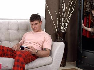 brunette teen fuck doll rides cock in steamy massage compilation