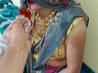 Indian bhabhi's dirty new year wish leads to steamy creampie close-up