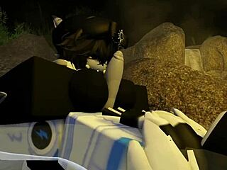 Shark's bath turns into rough creampie fuck fest