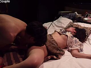 巨乳美女クンニで痙攣絶頂！濃厚クリ責めアヘ顔イキ狂うえむゆみ？