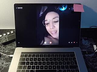 Spanish Webcam MILF Leyva Hot Fucks Fan With Big Tits And Shaved Pussy Creampie