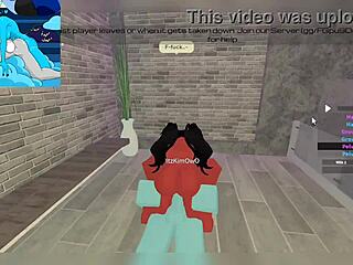 Demon Pounds Futanari's Massive Cock in Intense Fucking Frenzy