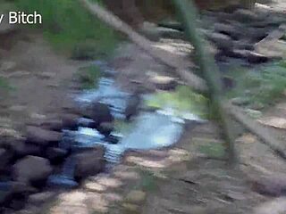 Skinny sexy legs in see-through teasing us into wild forest domination sex full movie