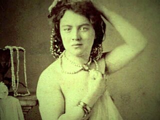 vintage retro erotic art in antique style