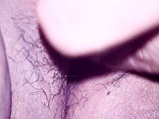 Friend's Gaped Pussy Swallows Three Fingers Without Feeling