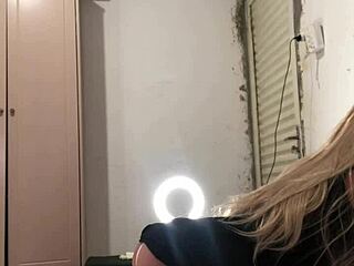 Brunette Fucks Real Doll Ass Anal Masturbation Toy Deep While Wife's Away