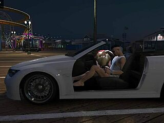 gta 5 player hires hooker lady for quick service