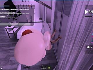 i'm the latina slut fucking this black futa so hard she explodes inside me