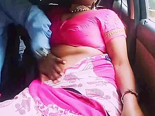 beautiful south indian housewife cheats with boyfriend for car sex and dirty telugu talk
