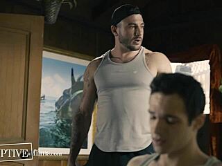 Jayden Marcos and Ian Holms fuck raw as straight jocks chasing viral fame on cam