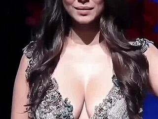 Sexy Actress Teases Boobs and Nipples