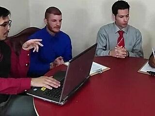 Office Slut Banged Bareback Big Cock