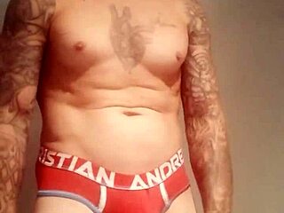 dude flashing his monster cock in public shower and toilet masturbation