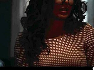 vampire blonde seduces nerdy girl scissoring in gothic manor