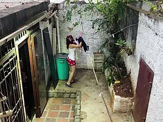 Fuck Yeah Banging Busty Latina Neighbor Doggystyle While Hubby Works Hardcore!