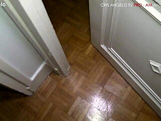 Two hot roommates scissor and suck one cock in Paris threesome?