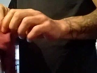 Sexy Panties Tease Around Thick Cock Temptation