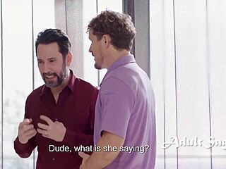 Boss's spanish wife craves kinky couple swap orgy with indian swingers