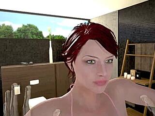 Ladouche-NewTrailer SHOWER REDHEAD REALITY BATH BLAST!!