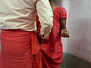 my desi tamil girlfriend fucks her lover indoors