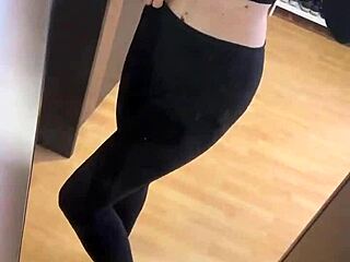 early morning blacknails girl slips off pink socks for feet fetish world soles worship