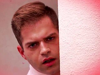 Skinny stepsister bends over in shorts grabs stepbro's virgin cock for doggystyle titty fuck and swallow