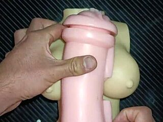 Trio's sloppy kisses lead to intense anal and vaginal pounding with dolly.