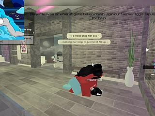 Demon Pounds Futanari's Massive Cock in Intense Fucking Frenzy