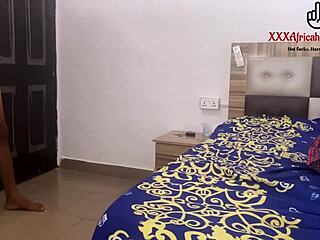 Stepbrother ravages big ass ebony schoolgirl pussy with two huge loads