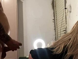 Brunette Fucks Real Doll Ass Anal Masturbation Toy Deep While Wife's Away