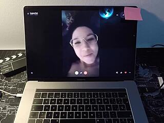 Spanish Webcam MILF Leyva Hot Fucks Fan With Big Tits And Shaved Pussy Creampie