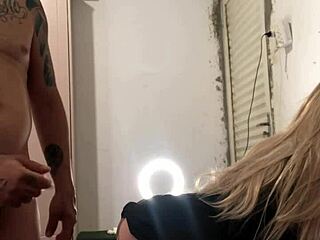 Brunette Fucks Real Doll Ass Anal Masturbation Toy Deep While Wife's Away