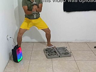 Watch Me Fulfill My Fantasy: Flirting With Stepson During Gym Aerobics!