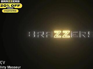 Penny Barber and Jasmine Sherni swing wild in Brazzers garage threesome