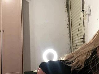 Brunette Fucks Real Doll Ass Anal Masturbation Toy Deep While Wife's Away