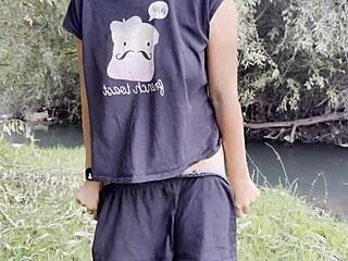 Public pissing compilation wiping hairy pussy with paper outdoors pov