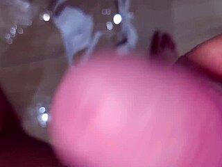 Watch my huge cock rip these sexy white panties oil jerk hairy balls dirty talk moans