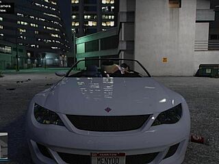 gta 5 hooker delivers roadside prostitute service in the car