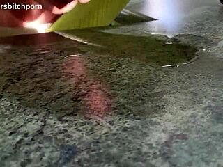 Slutty kiwi milf laps up master's spilled wine like a good sub