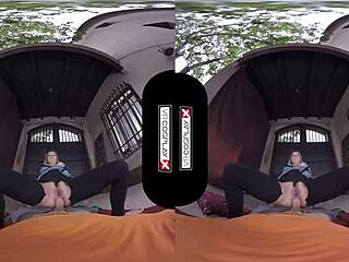 vr cosplay candy alexa rides naruto in steamy hentai action