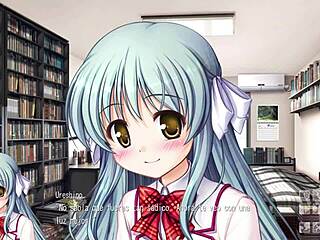 daitoshokan no hitsujikai sayumi ureshino's only hentai scene in spanish