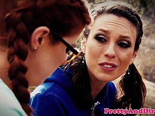 oh man my redhead milf fantasy came true getting her big tits assfucked in ffm threesome